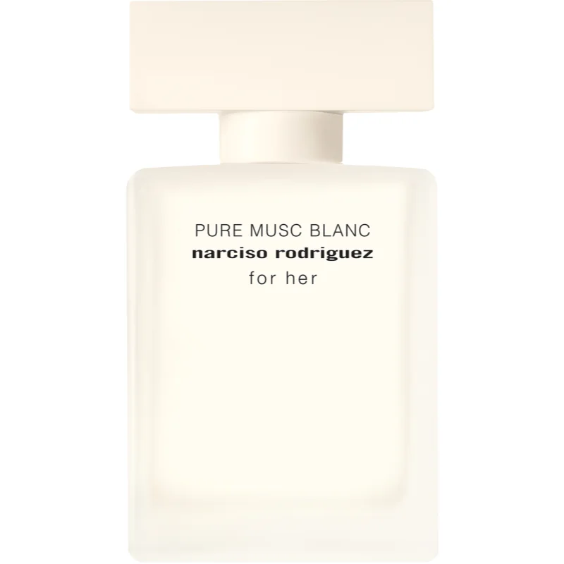 Narciso Rodriguez for her PURE MUSC BLANC Intense
