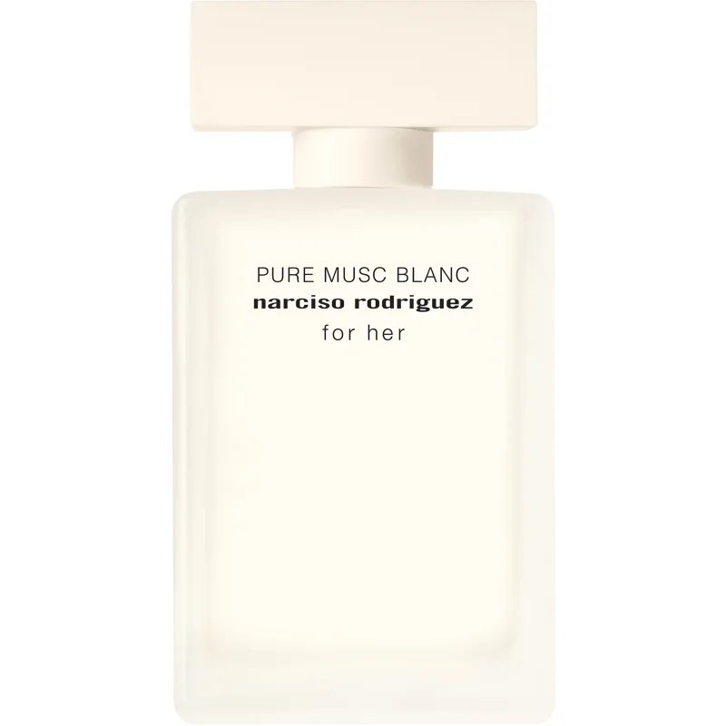 Narciso Rodriguez for her PURE MUSC BLANC Intense